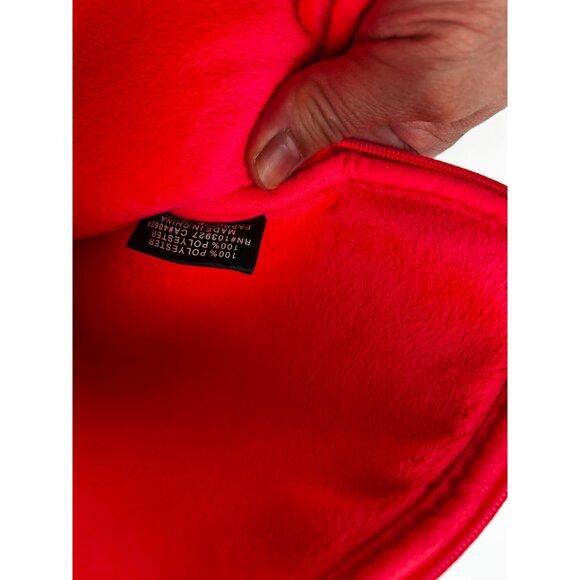 Marc by Marc Jacobs Hot Pink / Red Embossed Neoprene Tablet Sleeve 9x11 Workwear - Picture 5 of 6